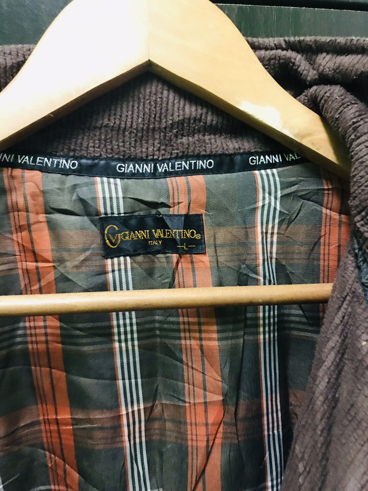 Gianni Valentino × Valentino × Vintage Vintage Gianni Velentino Spell Out Sweatshirt Size US L / EU 52-54 / 3 - 5 Thumbnail