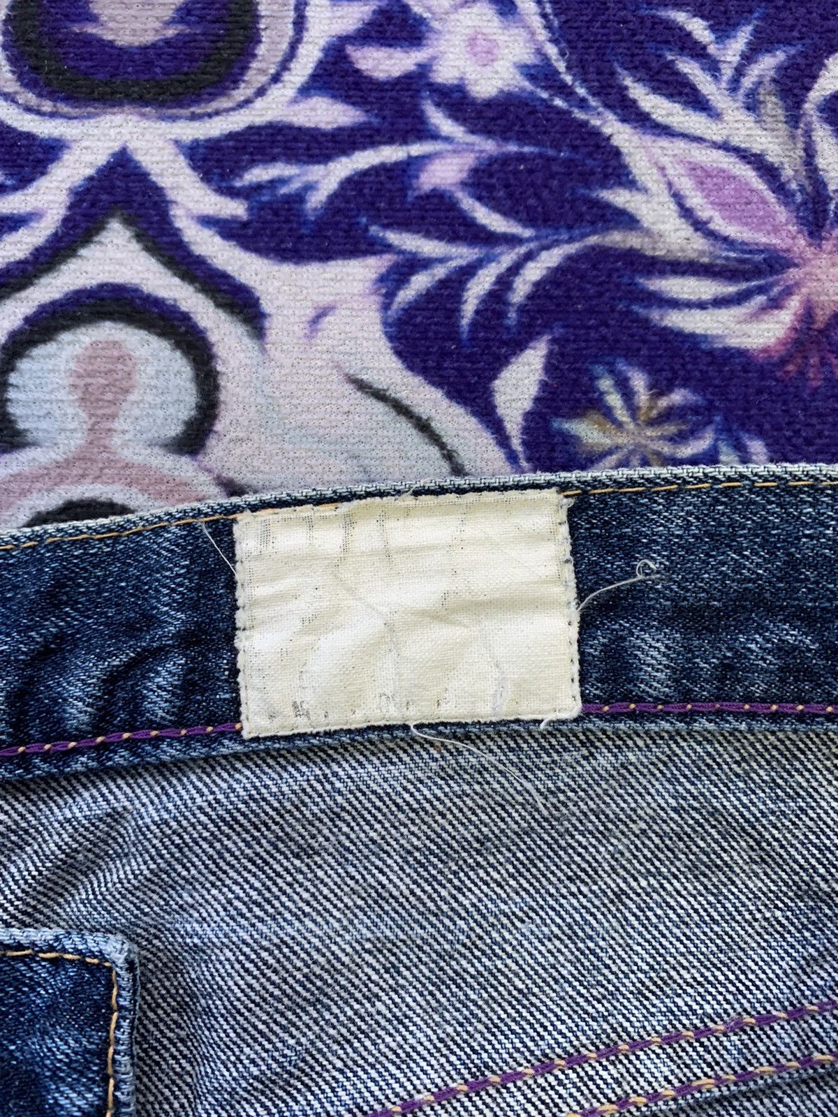Japanese Brand × Le Grande Bleu (L.G.B.) × Vintage Antgauge Faded Wash Denim Size US 30 / EU 46 - 7 Thumbnail