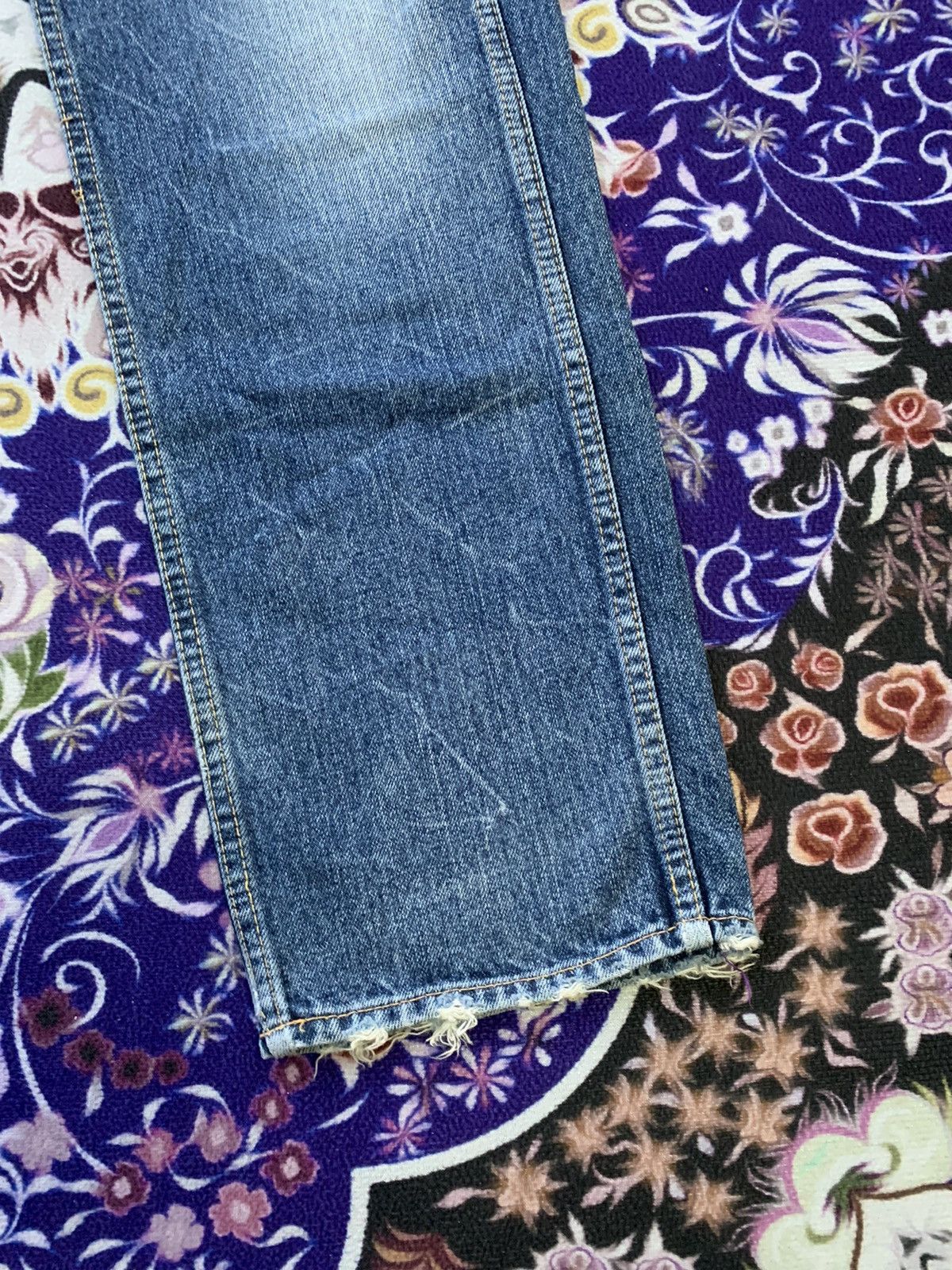 Japanese Brand × Le Grande Bleu (L.G.B.) × Vintage Antgauge Faded Wash Denim Size US 30 / EU 46 - 3 Thumbnail