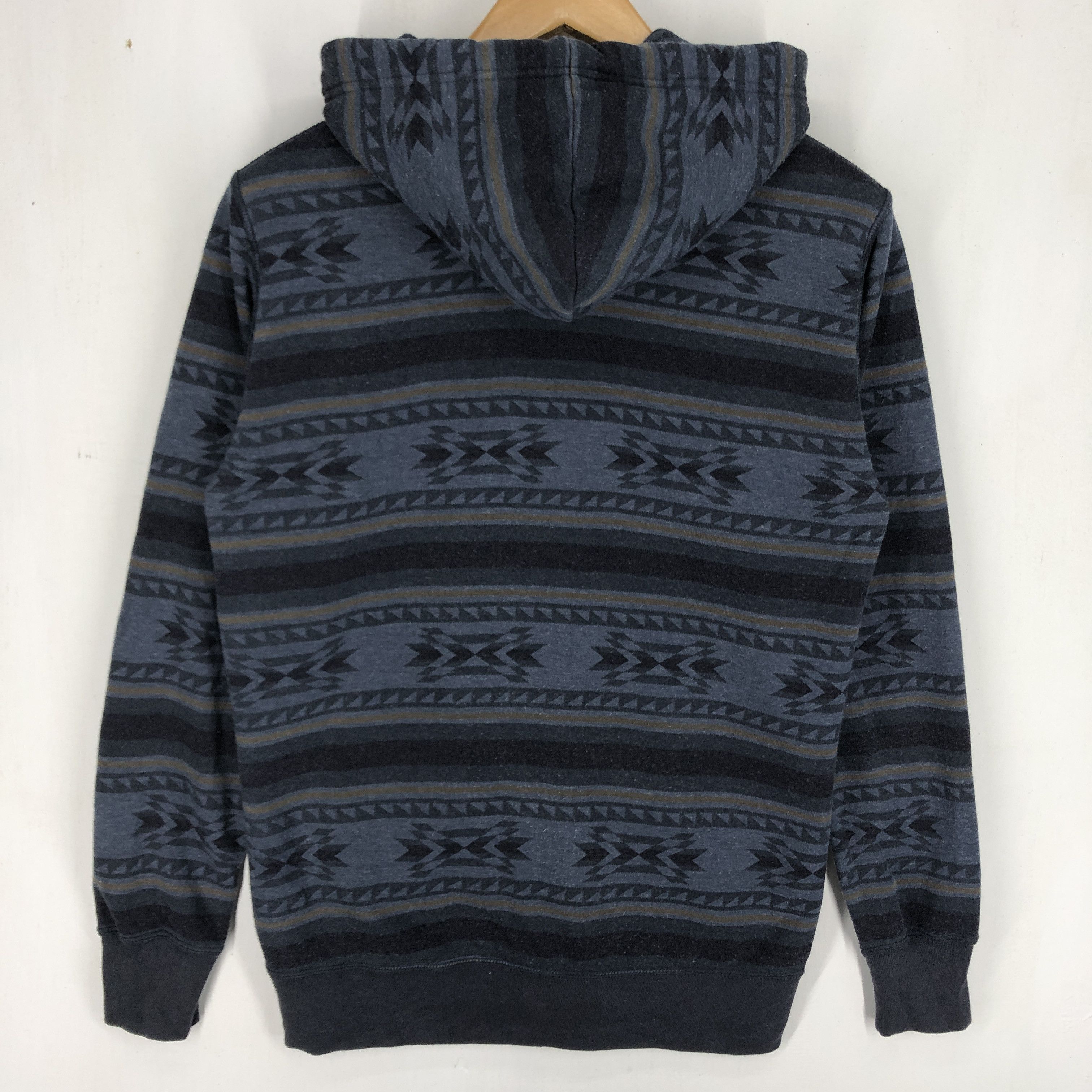 Uniqlo UNIQLO Zipper Hoodie All Over Print #2585-92 Size US S / EU 44-46 / 1 - 7 Thumbnail