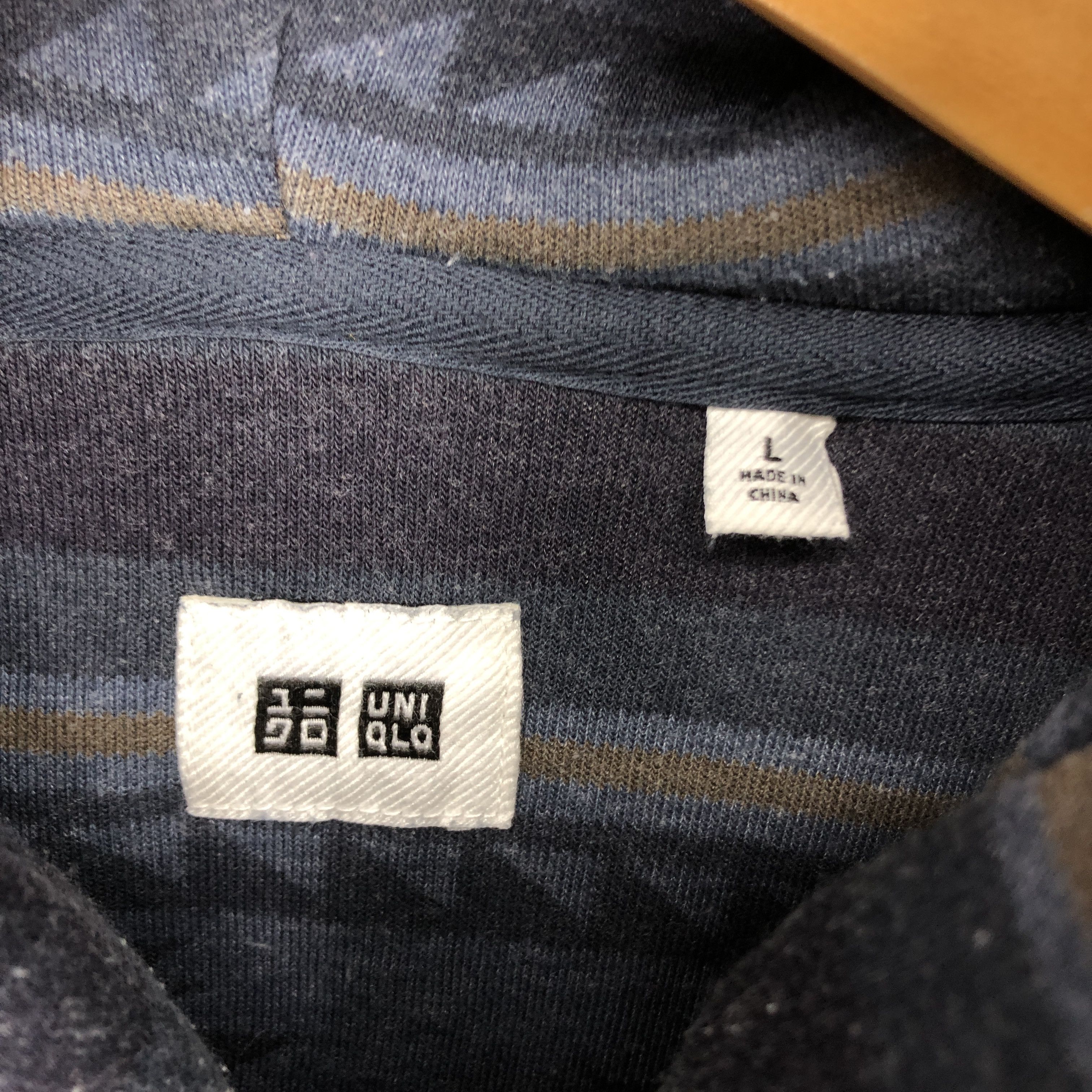 Uniqlo UNIQLO Zipper Hoodie All Over Print #2585-92 Size US S / EU 44-46 / 1 - 5 Thumbnail