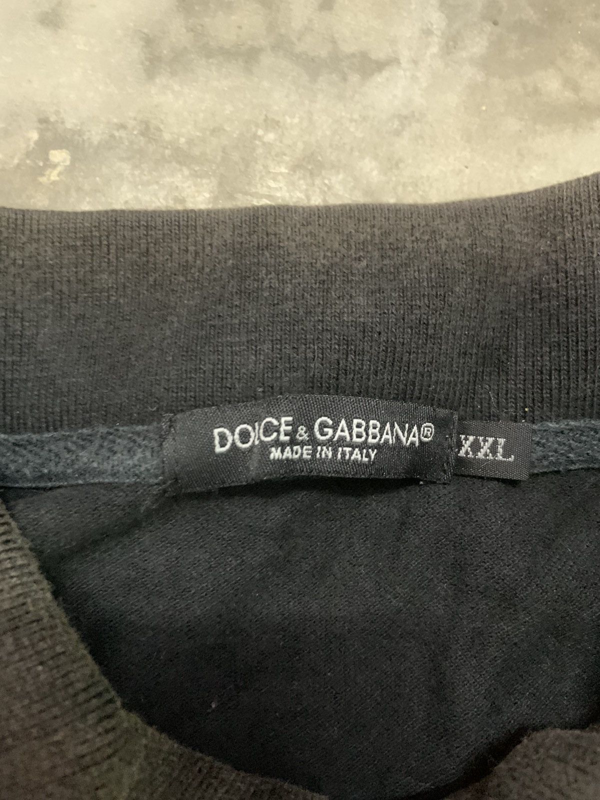 Designer × Dolce & Gabbana Nice Dolce & Gabbana Polo T Shirt Size US XXL / EU 58 / 5 - 5 Thumbnail