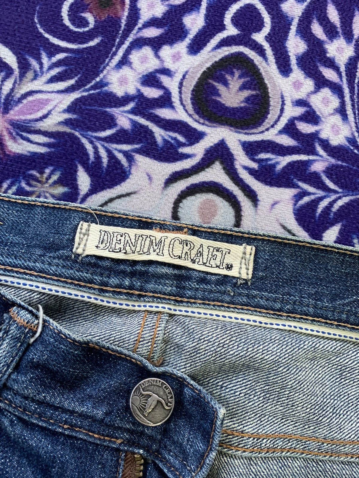 Japanese Brand Denim Craft Faded Wash Denim Size US 32 / EU 48 - 4 Thumbnail