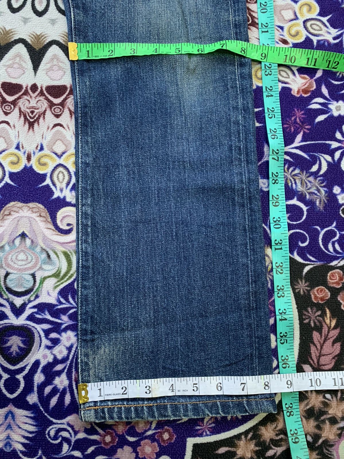 Japanese Brand Denim Craft Faded Wash Denim Size US 32 / EU 48 - 12 Thumbnail