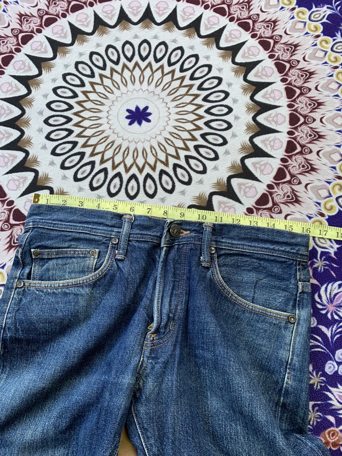 Japanese Brand Denim Craft Faded Wash Denim Size US 32 / EU 48 - 10 Thumbnail