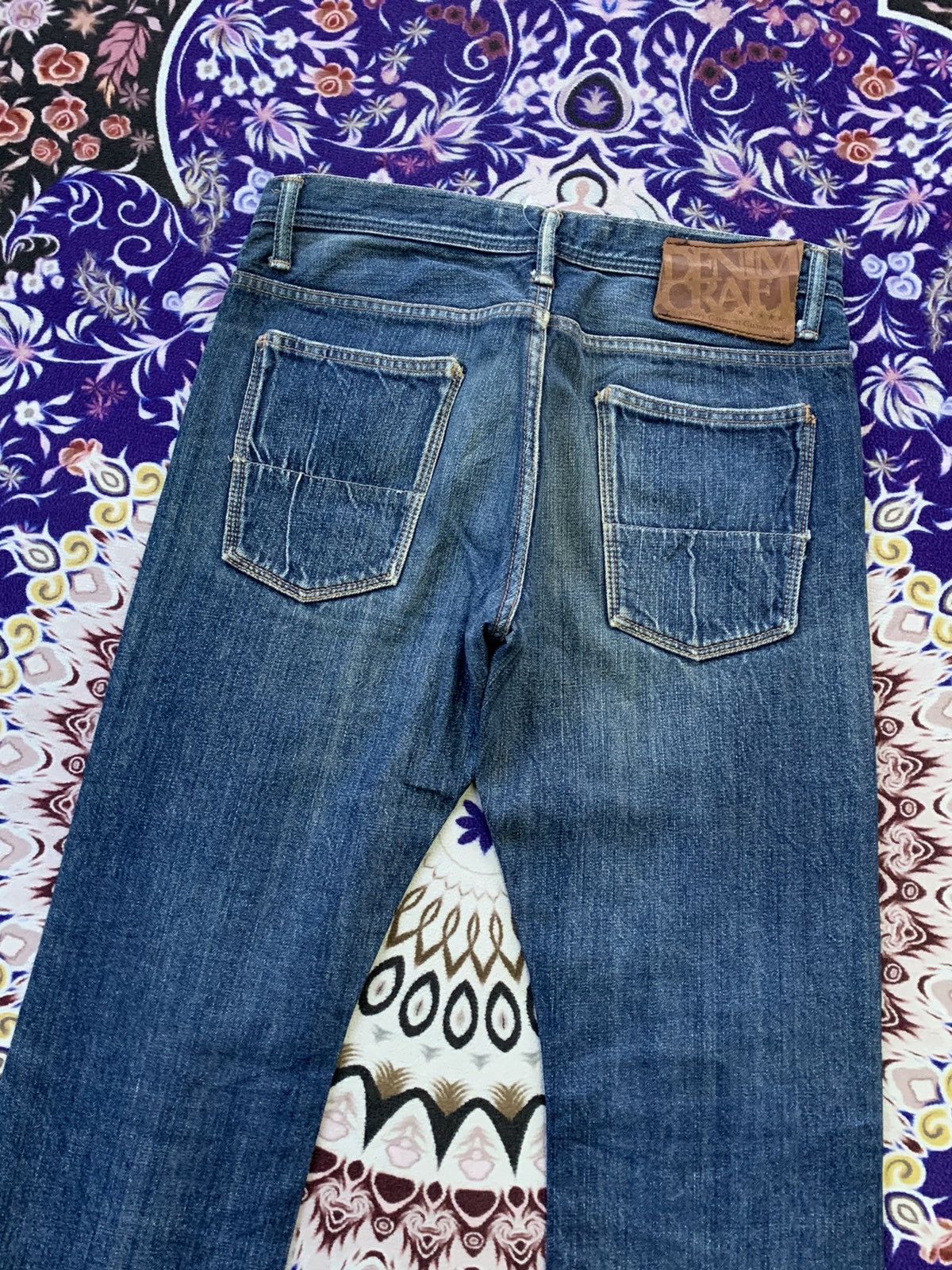 Japanese Brand Denim Craft Faded Wash Denim Size US 32 / EU 48 - 8 Thumbnail