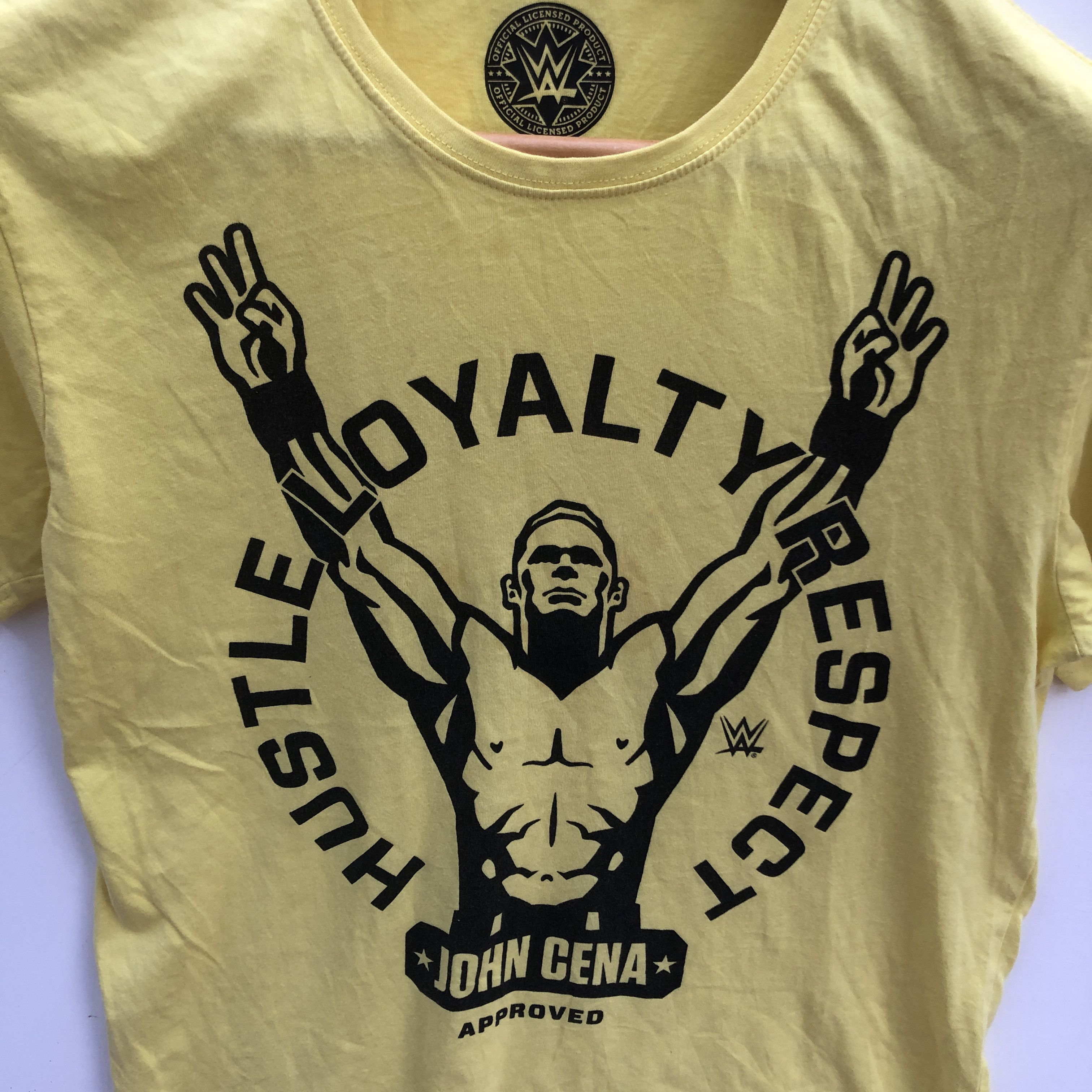 WWE JOHN CENA WWE Crew Neck T Shirt #0543-17 Size US S / EU 44-46 / 1 - 2 Thumbnail