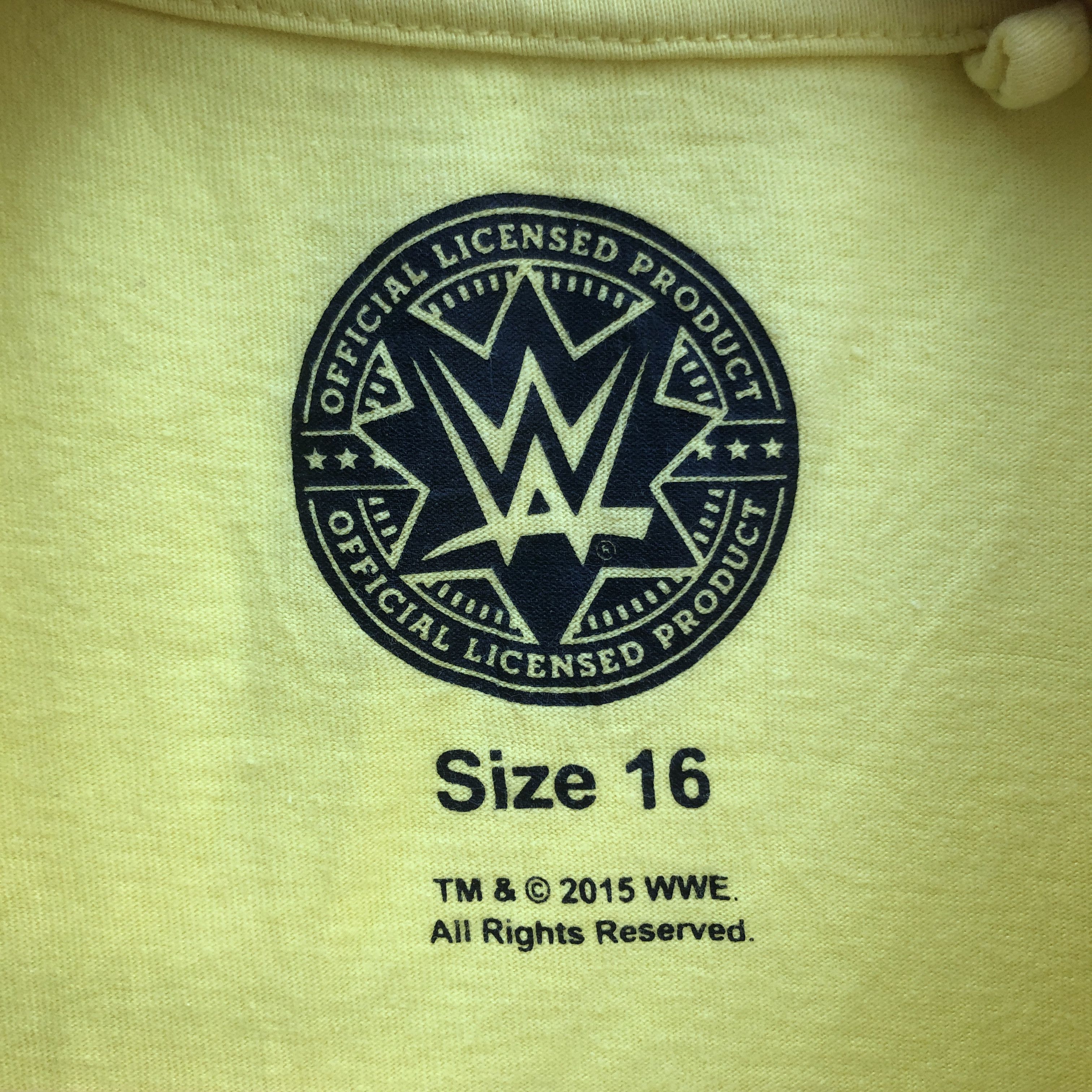 WWE JOHN CENA WWE Crew Neck T Shirt #0543-17 Size US S / EU 44-46 / 1 - 4 Thumbnail