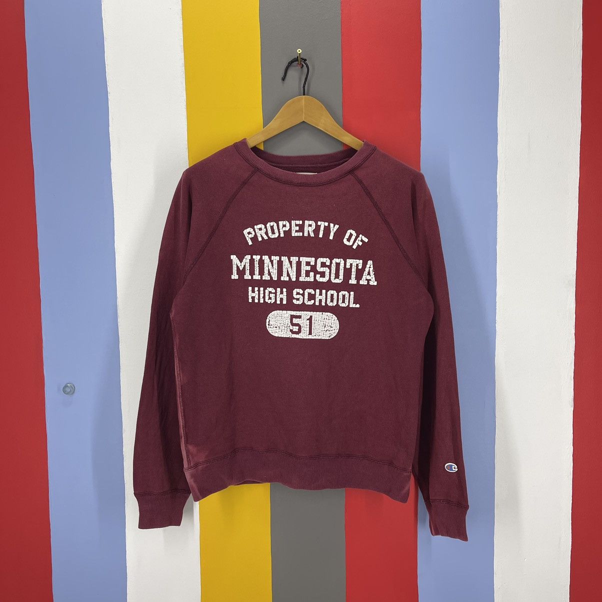 Champion CHAMPION Crew Neck Sweatshirt #1082/AL Size US S / EU 44-46 / 1 - 1 Thumbnail