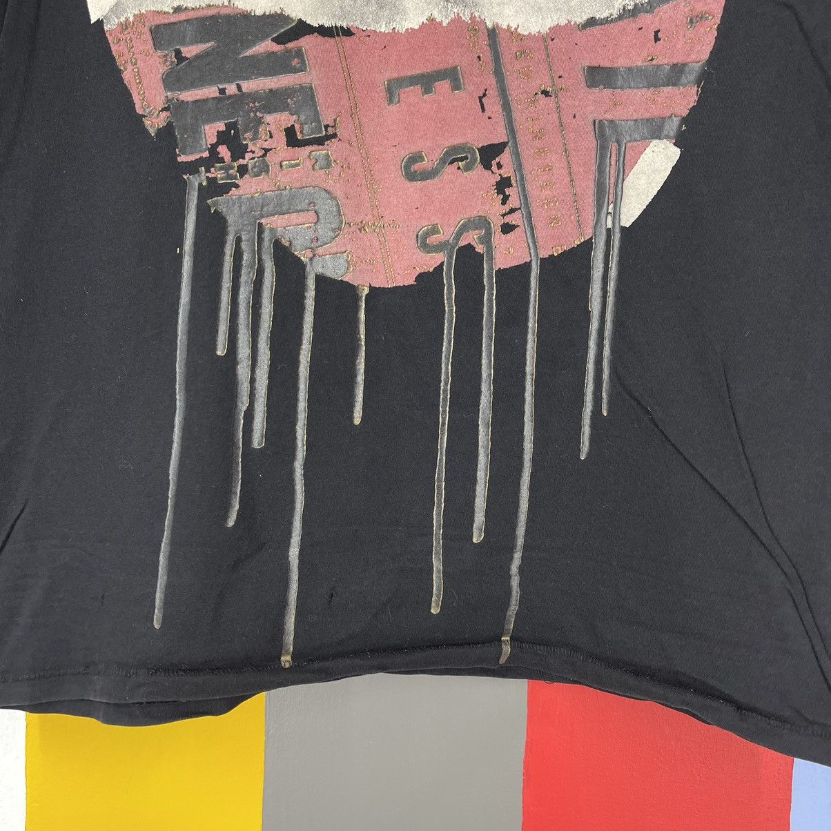 Guess GUESS Half Face Print Crew Neck T Shirt #1202/AP Size US M / EU 48-50 / 2 - 4 Thumbnail