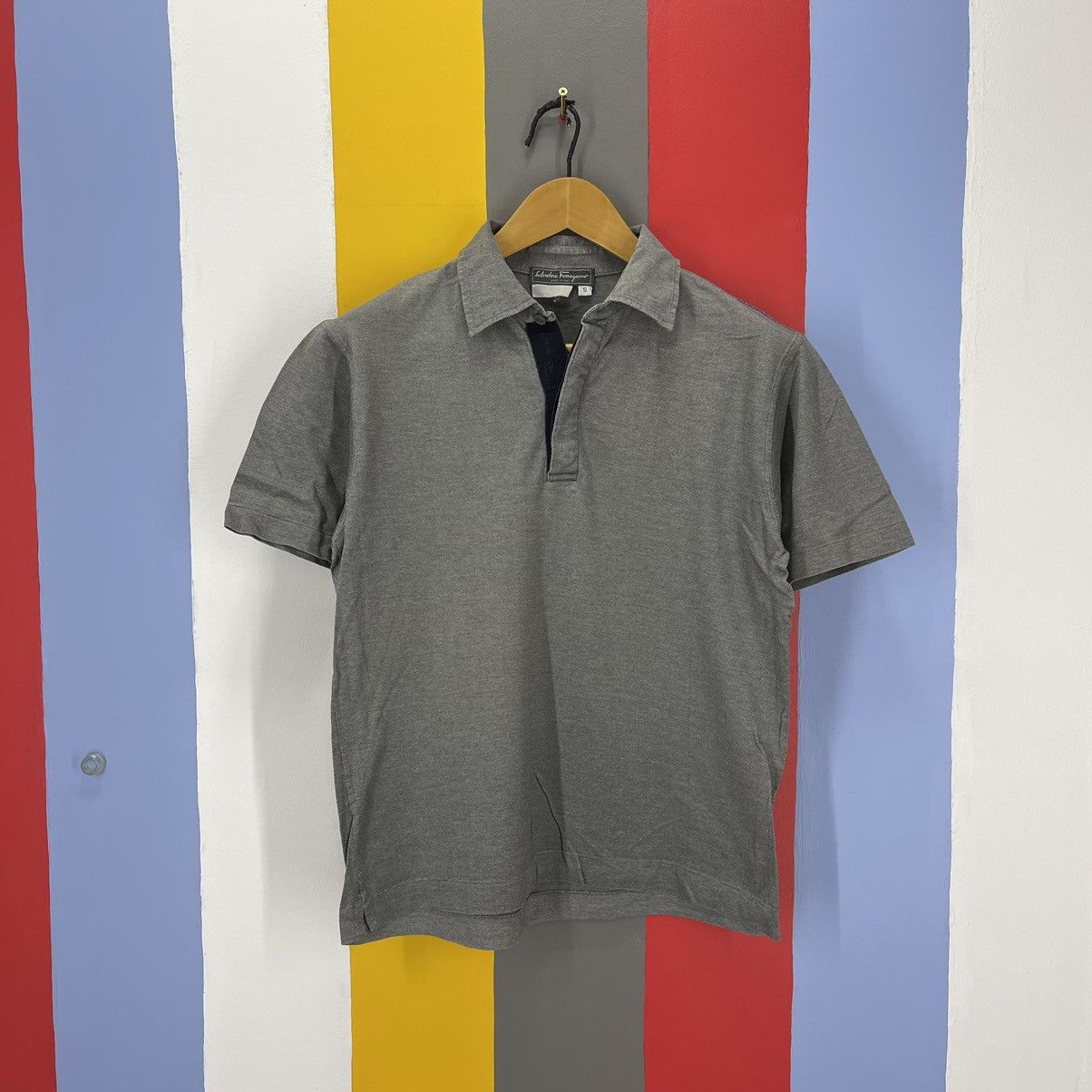 Salvatore Ferragamo】1990s Polo Shirt