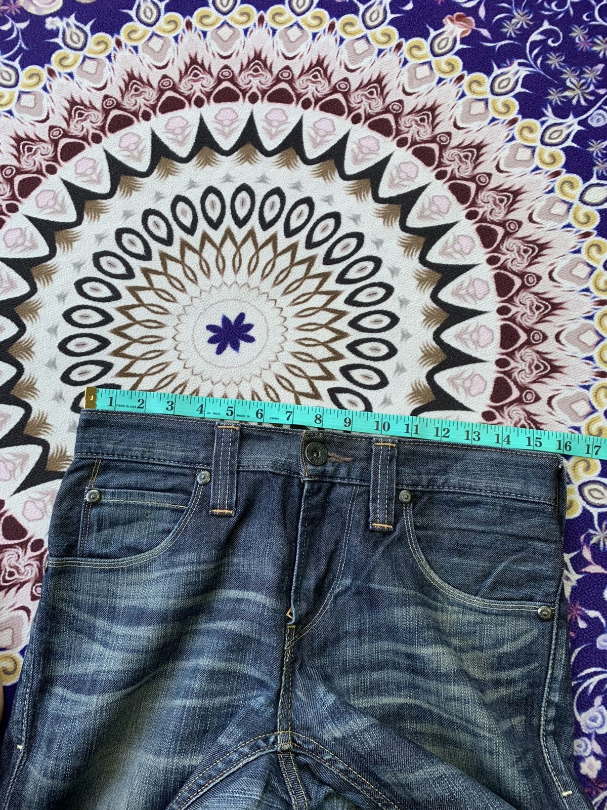 Levi's Vintage Clothing Levis 513 Faded Wash Denim Size US 32 / EU 48 - 12 Thumbnail