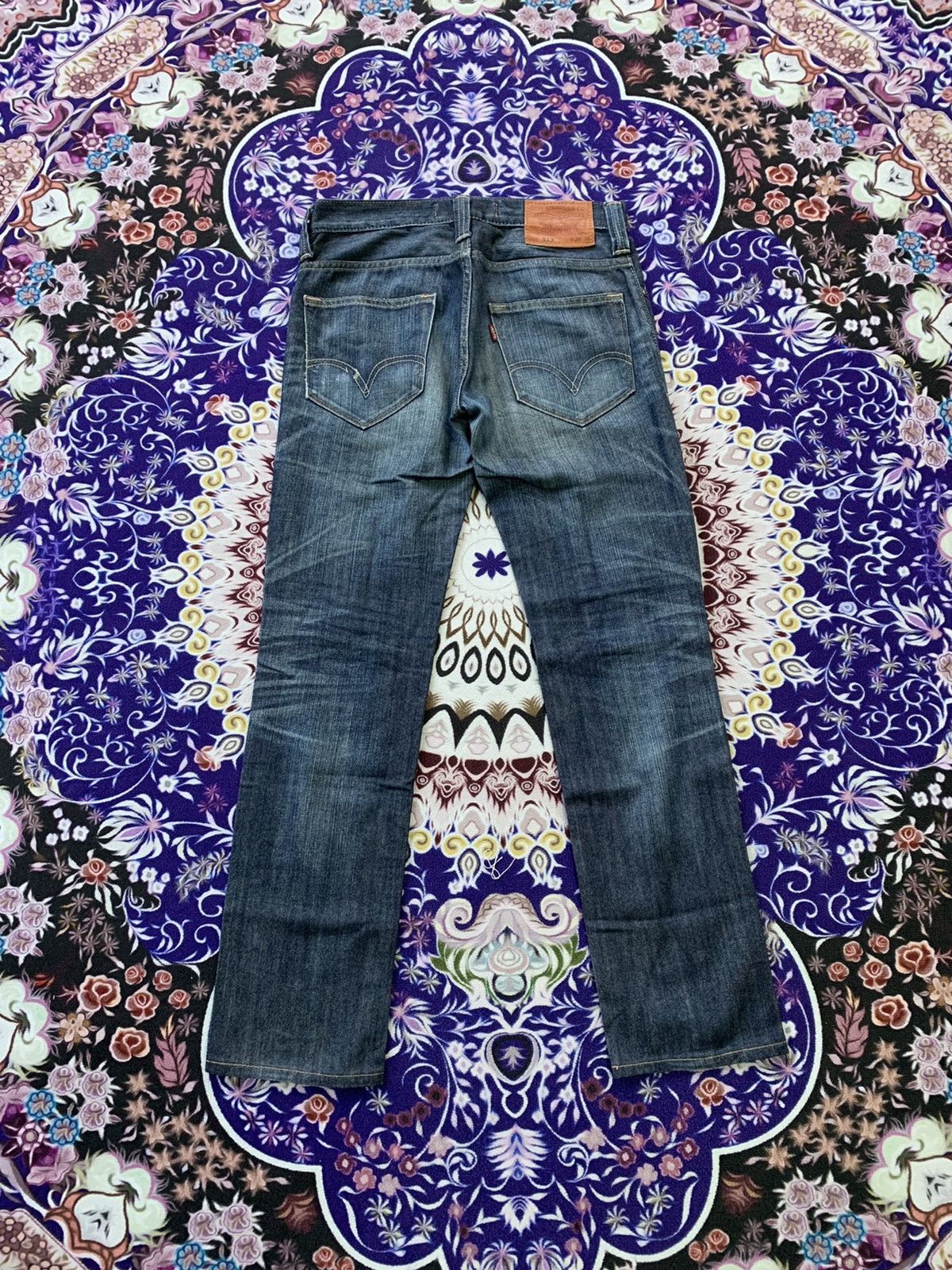 Levi's Vintage Clothing Levis 513 Faded Wash Denim Size US 32 / EU 48 - 7 Thumbnail