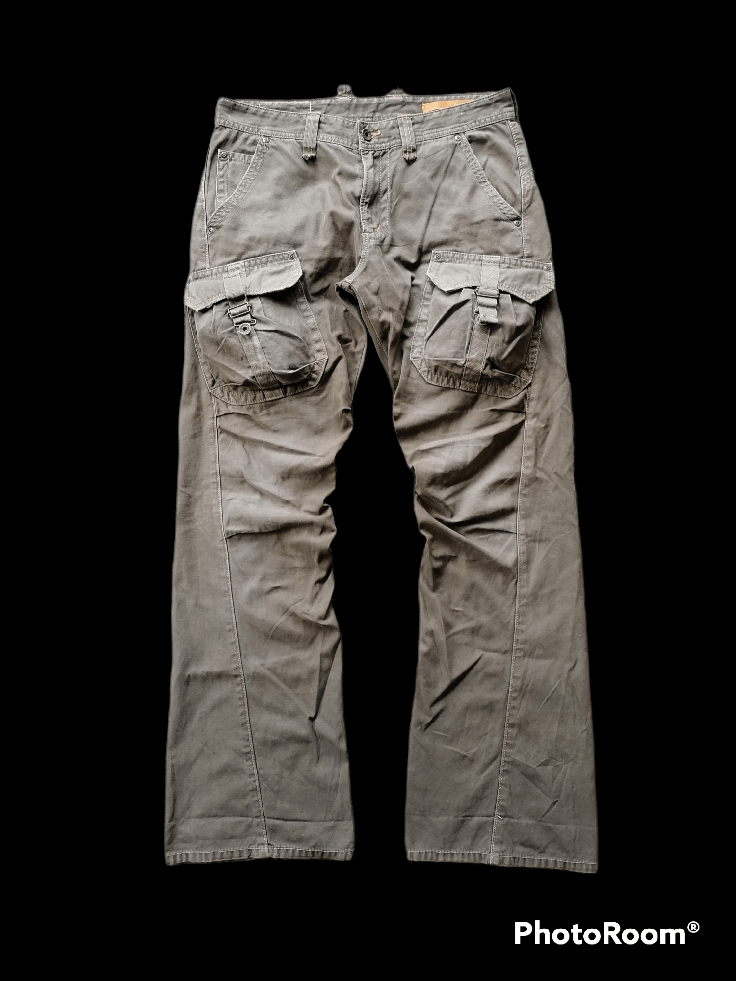 Japanese Brand Flare Edwin 3D Pocket Utility Trouser Pants Size US 33 - 1 Thumbnail