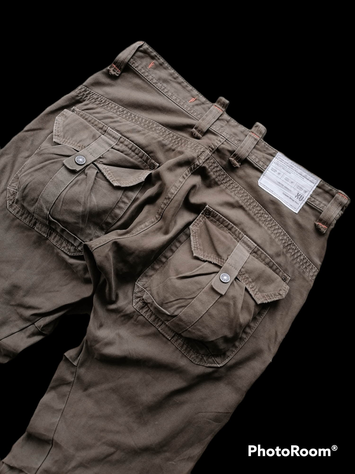 Japanese Brand Flare Edwin 3D Pocket Utility Trouser Pants Size US 33 - 5 Thumbnail