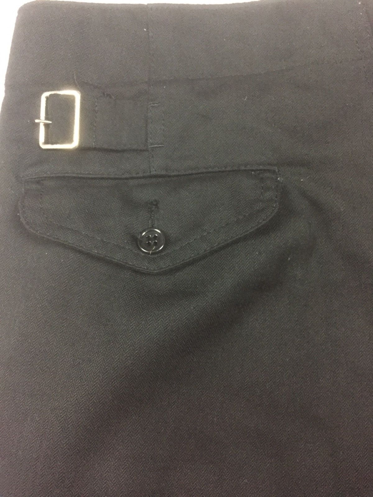 Comme des Garcons Black Black comme des garcons ribbed waist trousers ad2009 Size US 35 - 4 Thumbnail