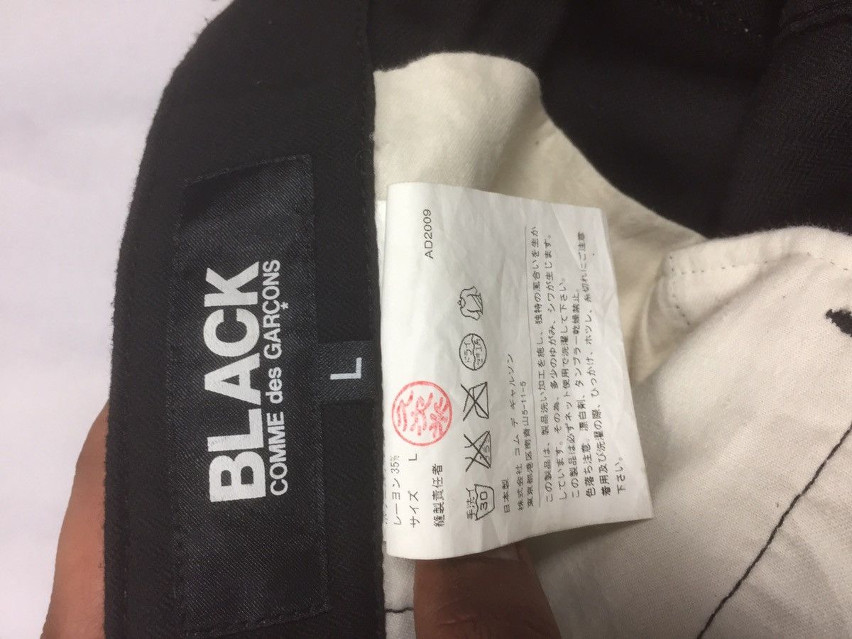 Comme des Garcons Black Black comme des garcons ribbed waist trousers ad2009 Size US 35 - 7 Thumbnail