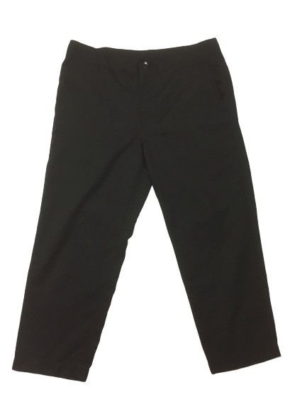 Black comme des garcons ribbed waist trousers ad2009