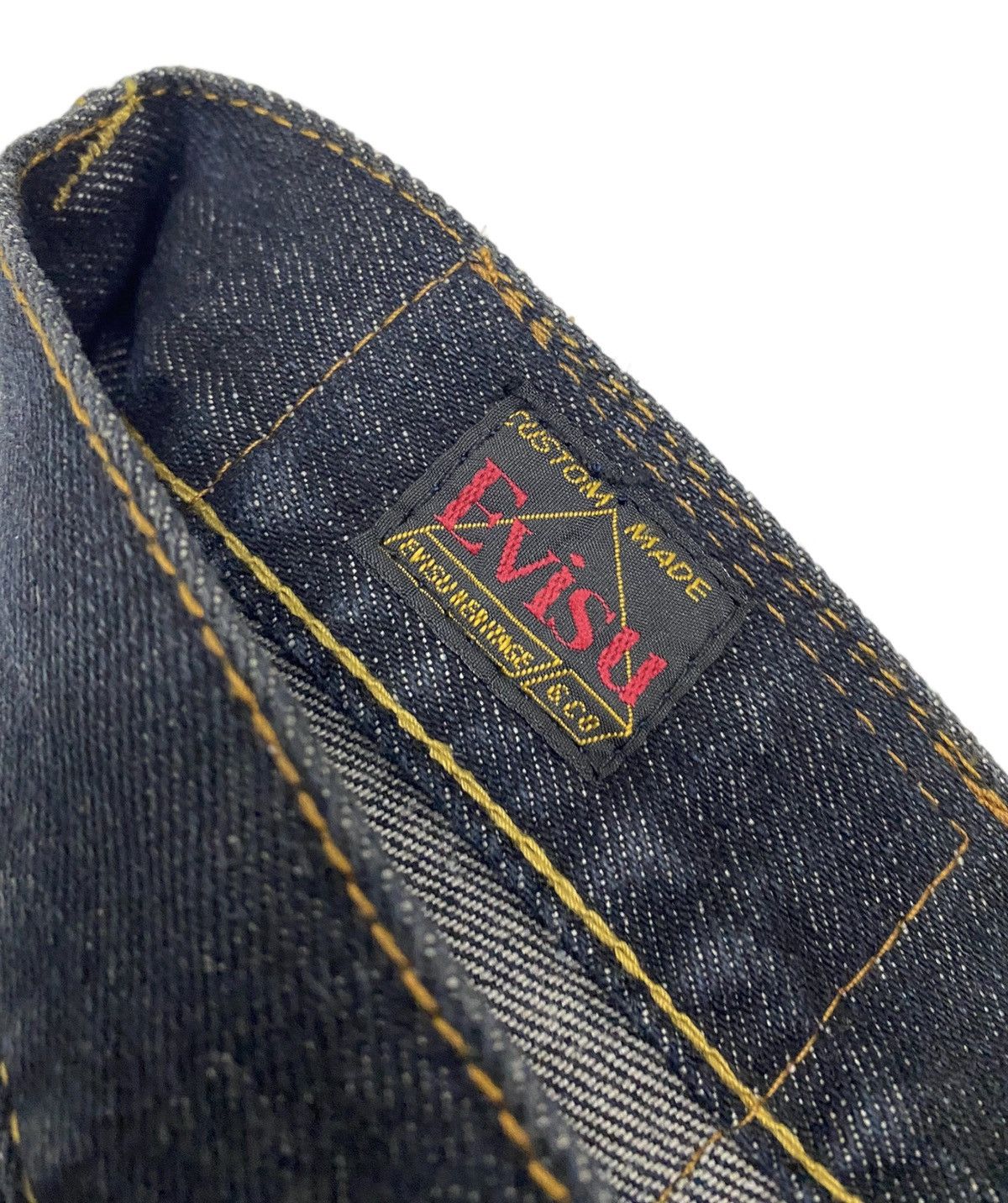 If Six Was Nine RARE🔥VINTAGE EVIS JAPAN PAINTER SPLASH STYLE DENIM PANTS Size US 32 / EU 48 - 10 Thumbnail