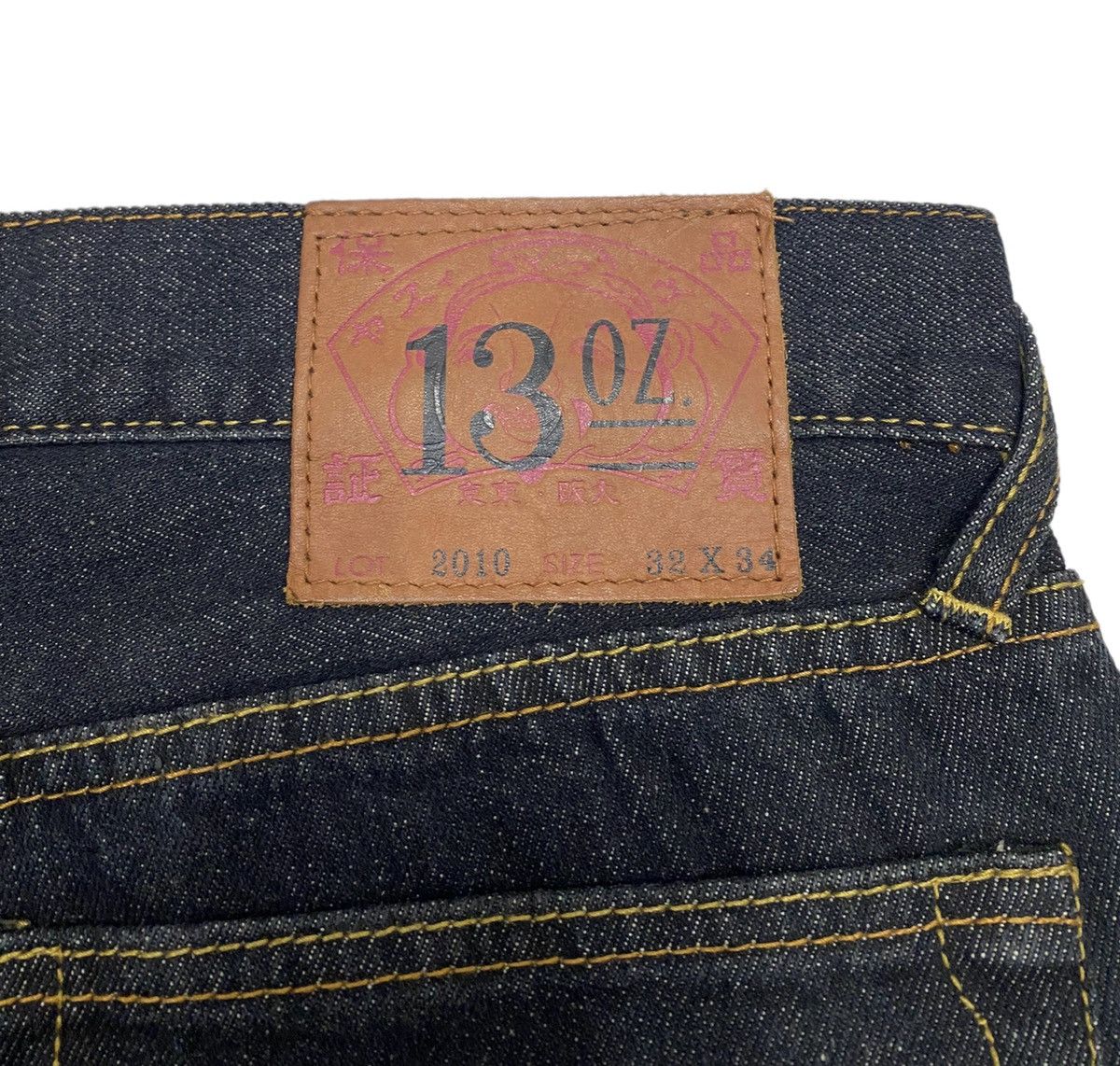 If Six Was Nine RARE🔥VINTAGE EVIS JAPAN PAINTER SPLASH STYLE DENIM PANTS Size US 32 / EU 48 - 9 Thumbnail