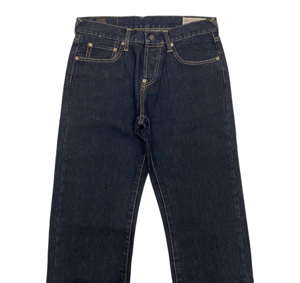 If Six Was Nine RARE🔥VINTAGE EVIS JAPAN PAINTER SPLASH STYLE DENIM PANTS Size US 32 / EU 48 - 5 Thumbnail