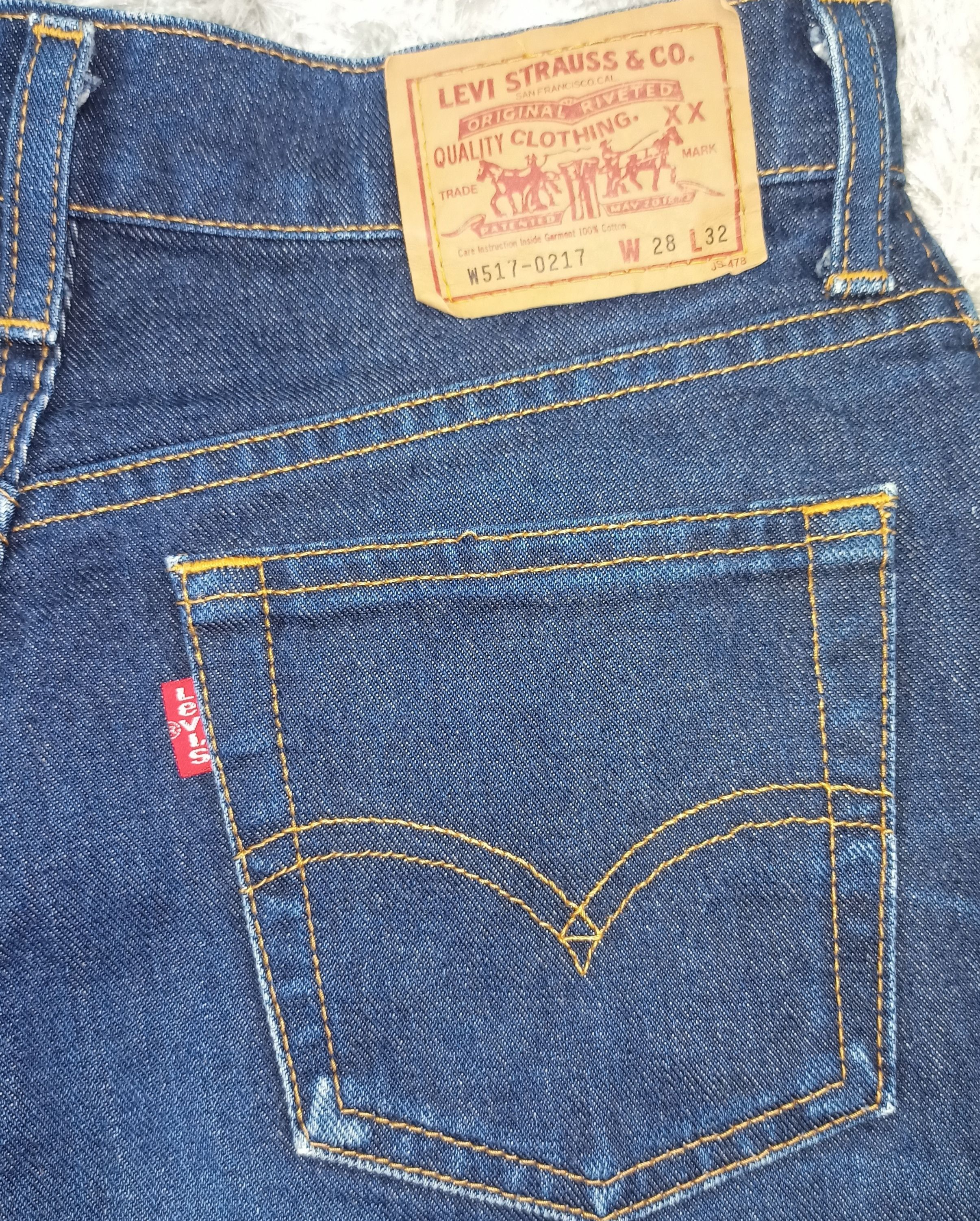 Levi's Vintage Clothing Vintage Levis 517 Distressed Flare Jean Made in Japan Size 24" / US 00 / IT 34 - 17 Thumbnail