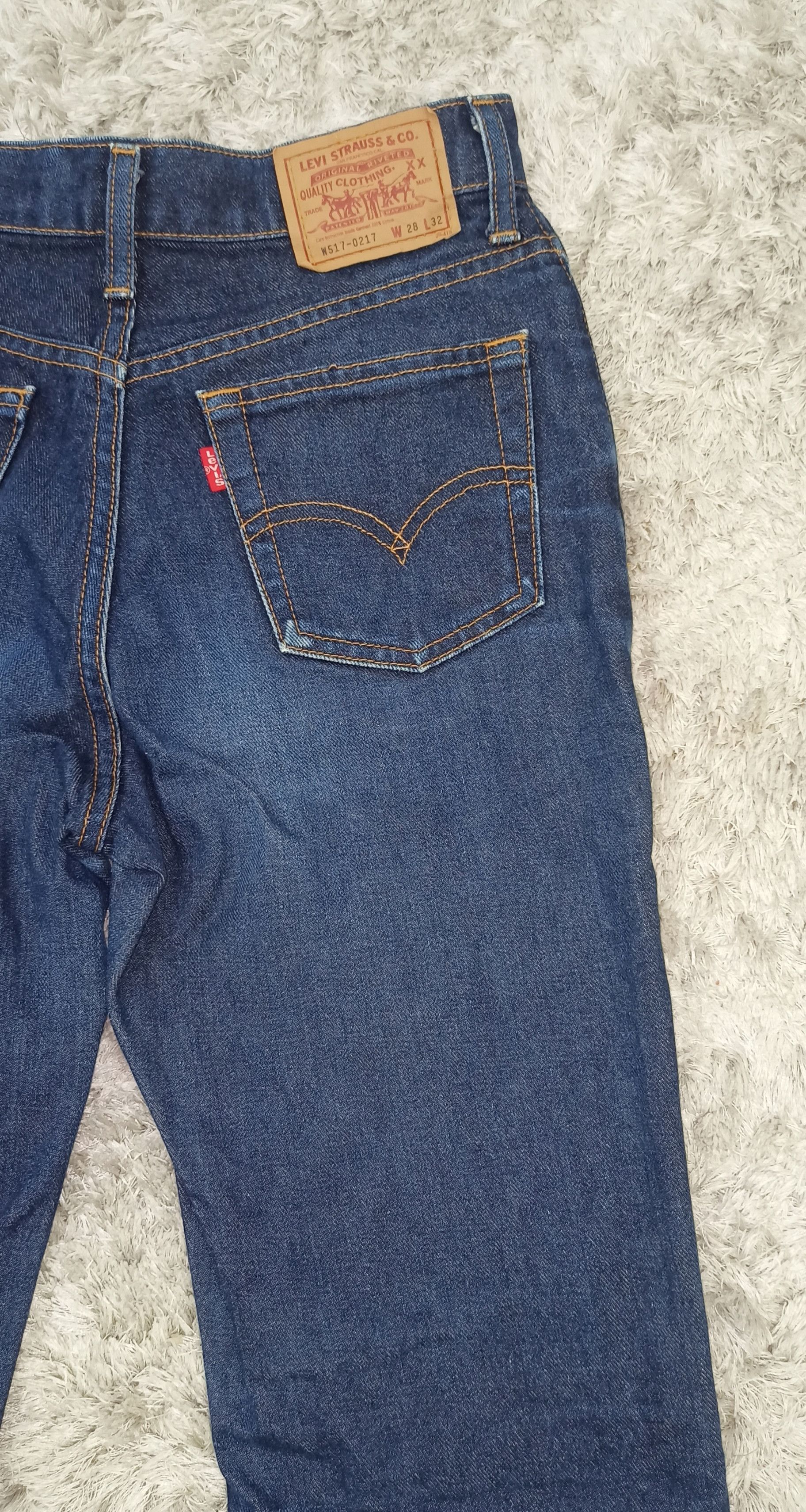 Levi's Vintage Clothing Vintage Levis 517 Distressed Flare Jean Made in Japan Size 24" / US 00 / IT 34 - 11 Thumbnail