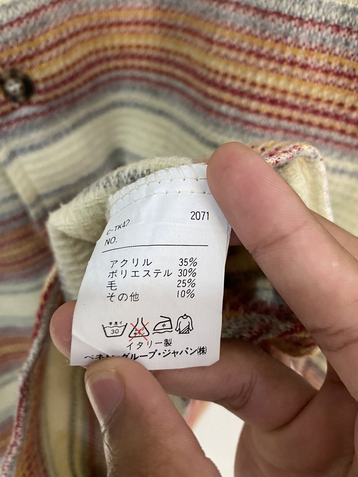 United Colors Of Benetton United Colors of Benetton Flannel Plaid Streetwear Button Up Size US XL / EU 56 / 4 - 8 Thumbnail