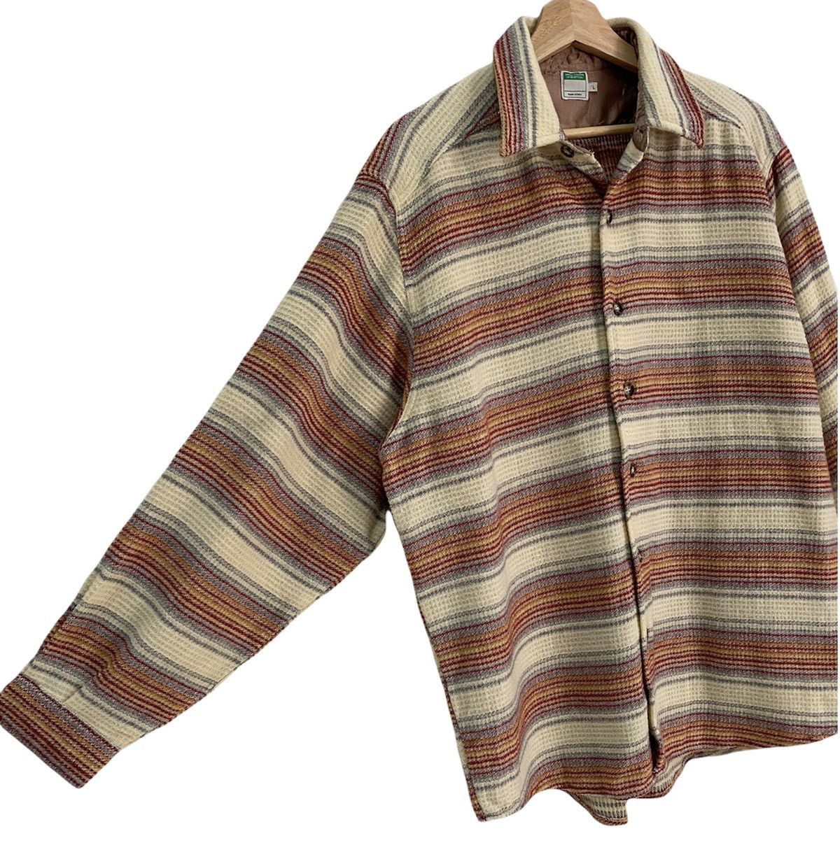 United Colors Of Benetton United Colors of Benetton Flannel Plaid Streetwear Button Up Size US XL / EU 56 / 4 - 6 Thumbnail