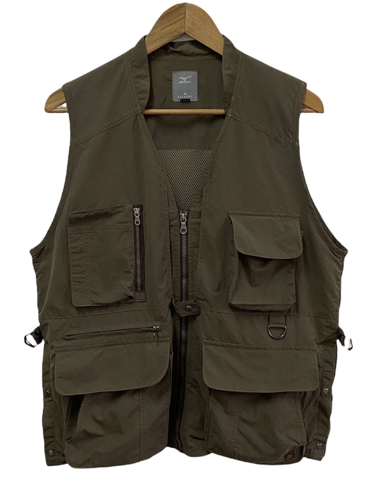 Mizuno Vintage Mizuno Street Fashion Tactical Pocket Vests Size US M / EU 48-50 / 2 - 4 Thumbnail