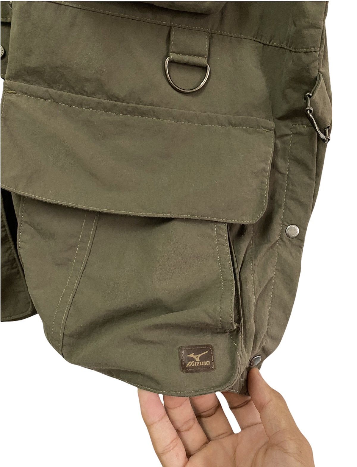 Mizuno Vintage Mizuno Street Fashion Tactical Pocket Vests Size US M / EU 48-50 / 2 - 8 Thumbnail