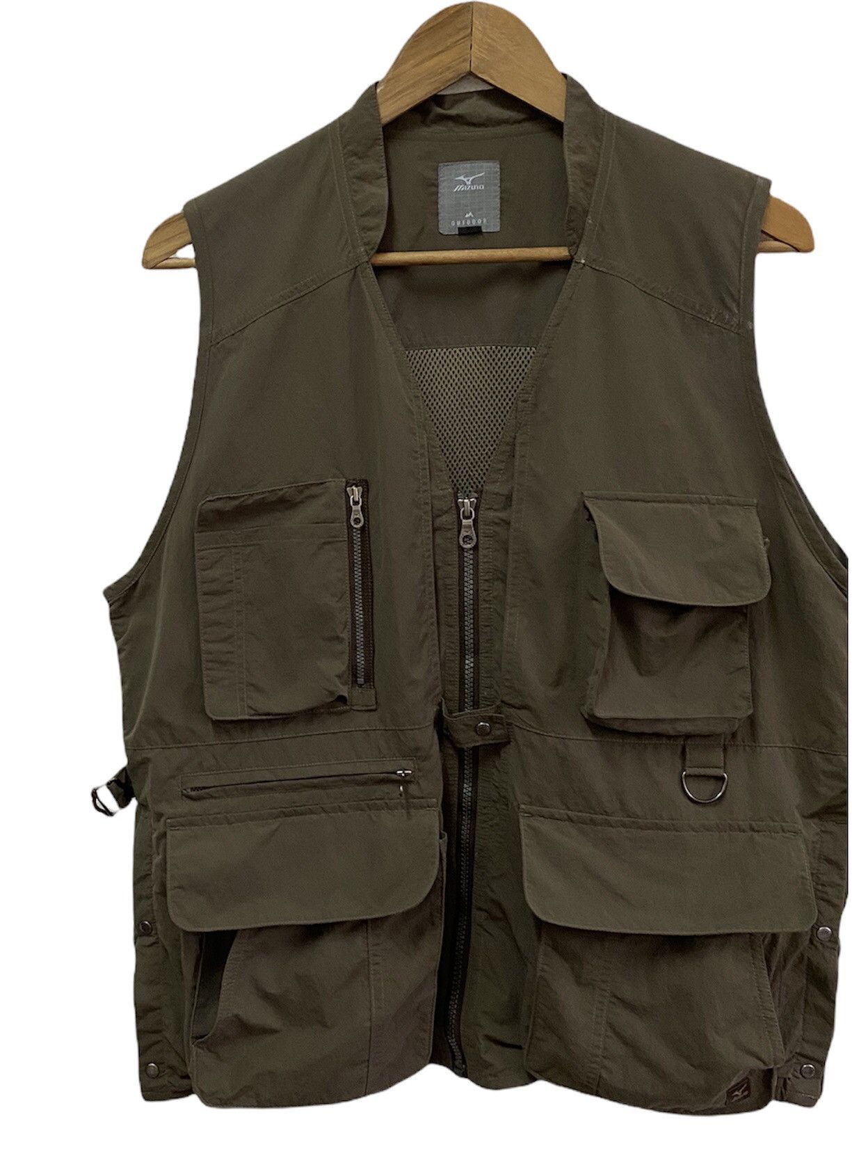 Mizuno Vintage Mizuno Street Fashion Tactical Pocket Vests Size US M / EU 48-50 / 2 - 5 Thumbnail