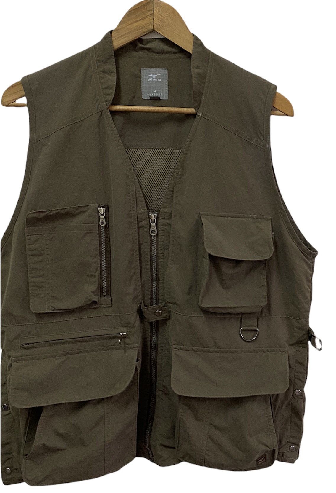 Mizuno Vintage Mizuno Street Fashion Tactical Pocket Vests Size US M / EU 48-50 / 2 - 6 Thumbnail