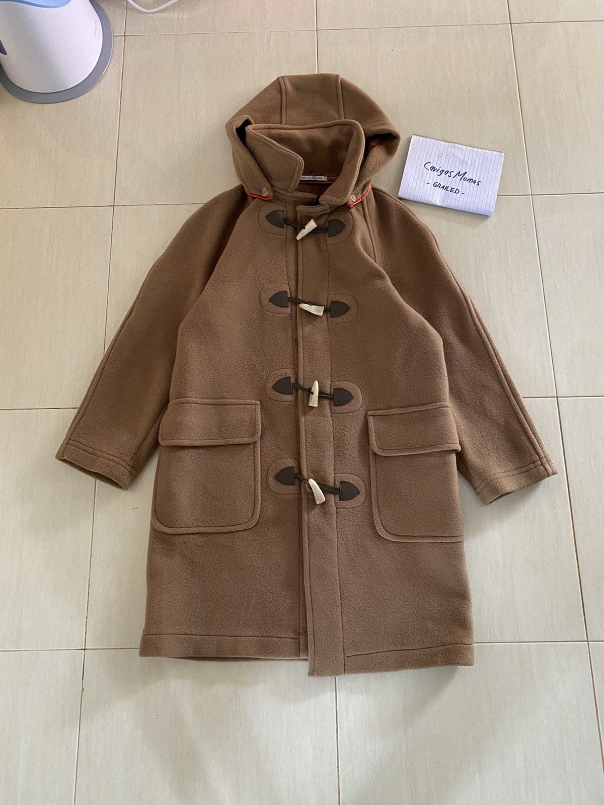 Original Montgomery ❌NEED GONE❌ Montgomery Made in England Duffle Coat Size US M / EU 48-50 / 2 - 7 Thumbnail
