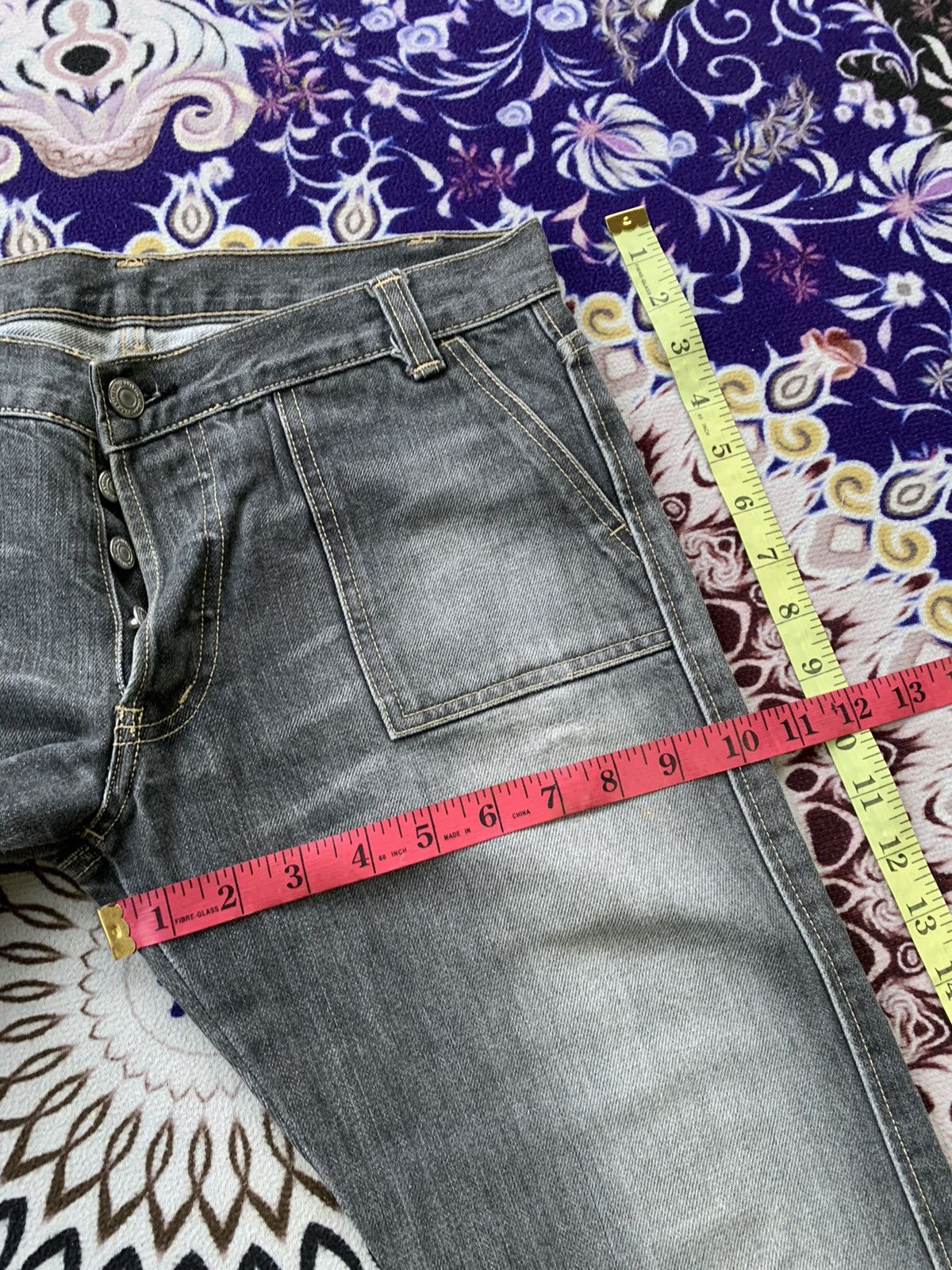 Japanese Brand Vintage Unknown Brand Faded Wash Denim Size US 31 - 9 Thumbnail