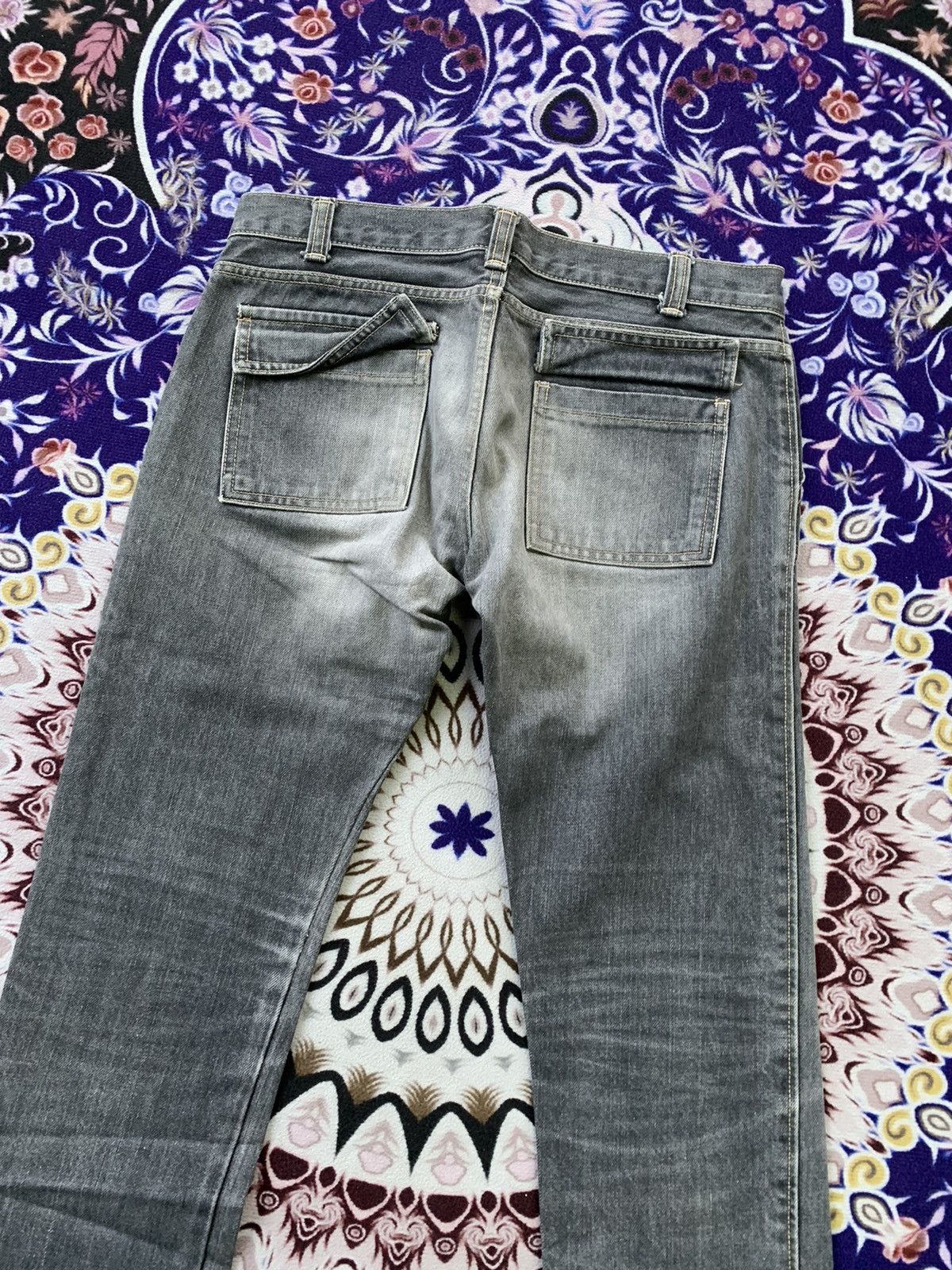Japanese Brand Vintage Unknown Brand Faded Wash Denim Size US 31 - 7 Thumbnail