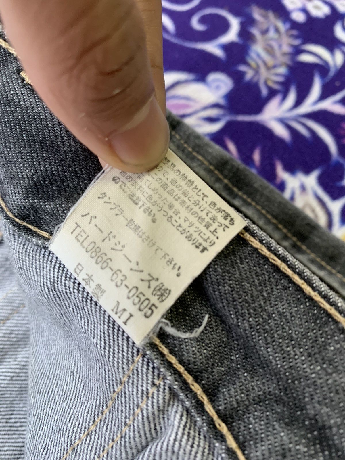 Japanese Brand Vintage Unknown Brand Faded Wash Denim Size US 31 - 5 Thumbnail
