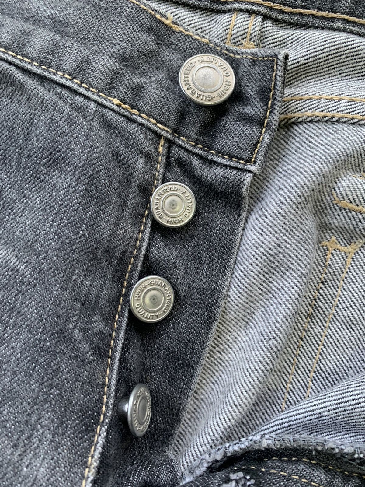 Japanese Brand Vintage Unknown Brand Faded Wash Denim Size US 31 - 3 Thumbnail