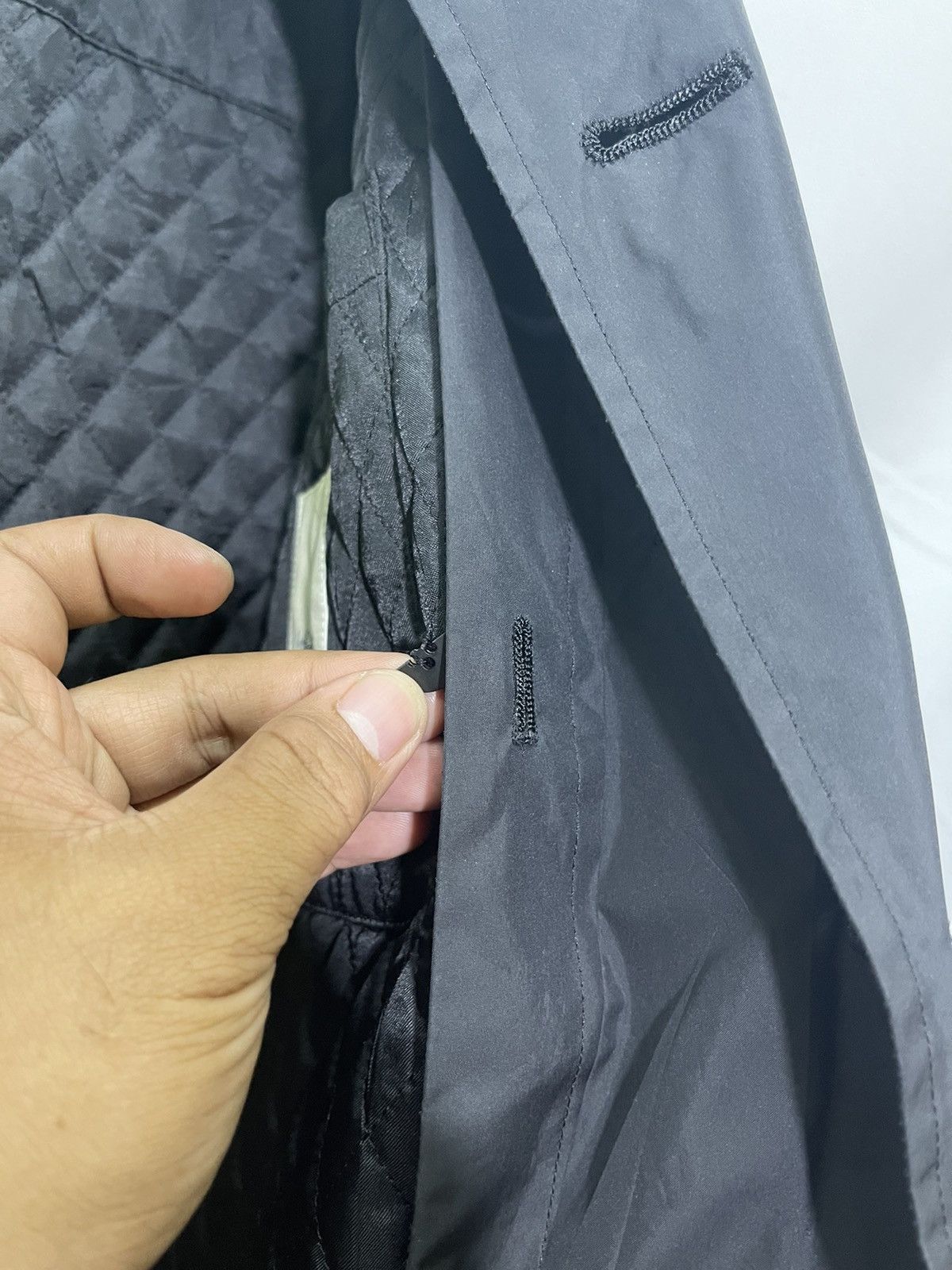 Yohji Yamamoto 📌Binding Now📌YOHJI YAMAMOTO AVANT GARDE OVERCOAT Size US M / EU 48-50 / 2 - 15 Thumbnail
