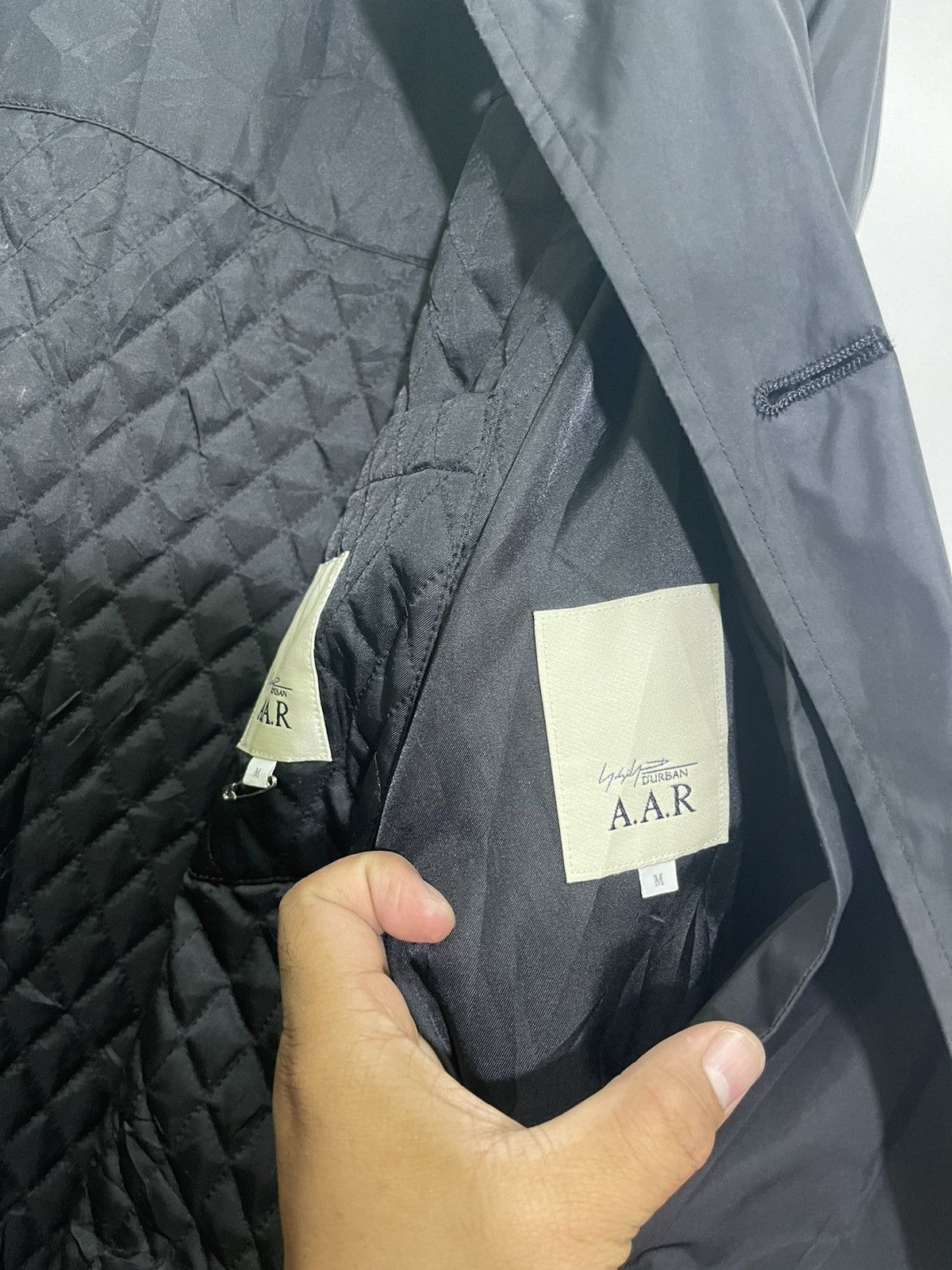 Yohji Yamamoto 📌Binding Now📌YOHJI YAMAMOTO AVANT GARDE OVERCOAT Size US M / EU 48-50 / 2 - 16 Thumbnail