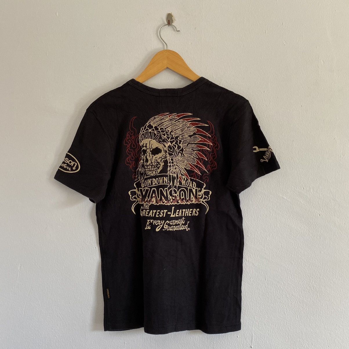 Vanson Leathers vanson leathers t-shirt Size US M / EU 48-50 / 2 - 2 Thumbnail
