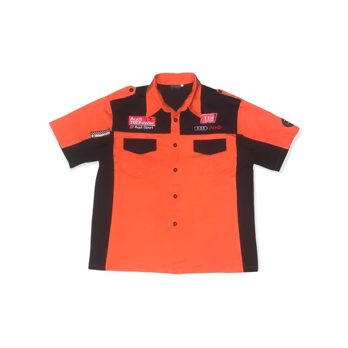 Gear For Sports vintagea audi motorsports racing work shirt Grailed