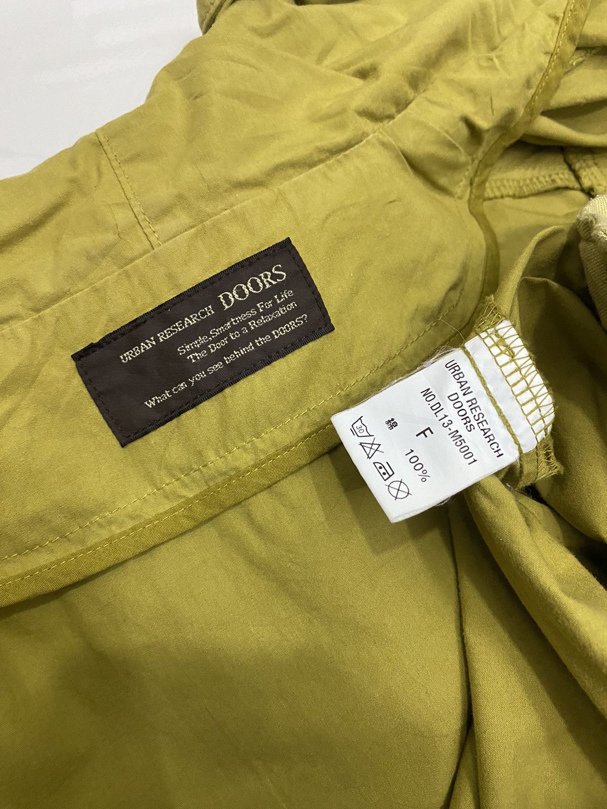 General Research × Issey Miyake × URBAN RESEARCH DOORS URBAN RESEARCH DOORS WAXED STYLE PARKA ZIPPER LIGHT JACKET Size US S / EU 44-46 / 1 - 9 Thumbnail