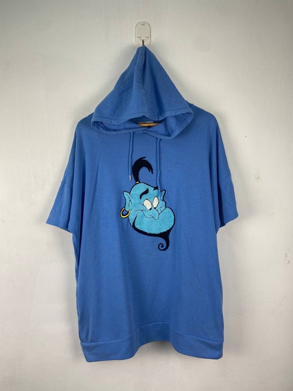 Disney × Vintage Vintage Disney Genie Aladdin Pullover Hoodie Short Sleeve Size US XL / EU 56 / 4 - 3 Thumbnail