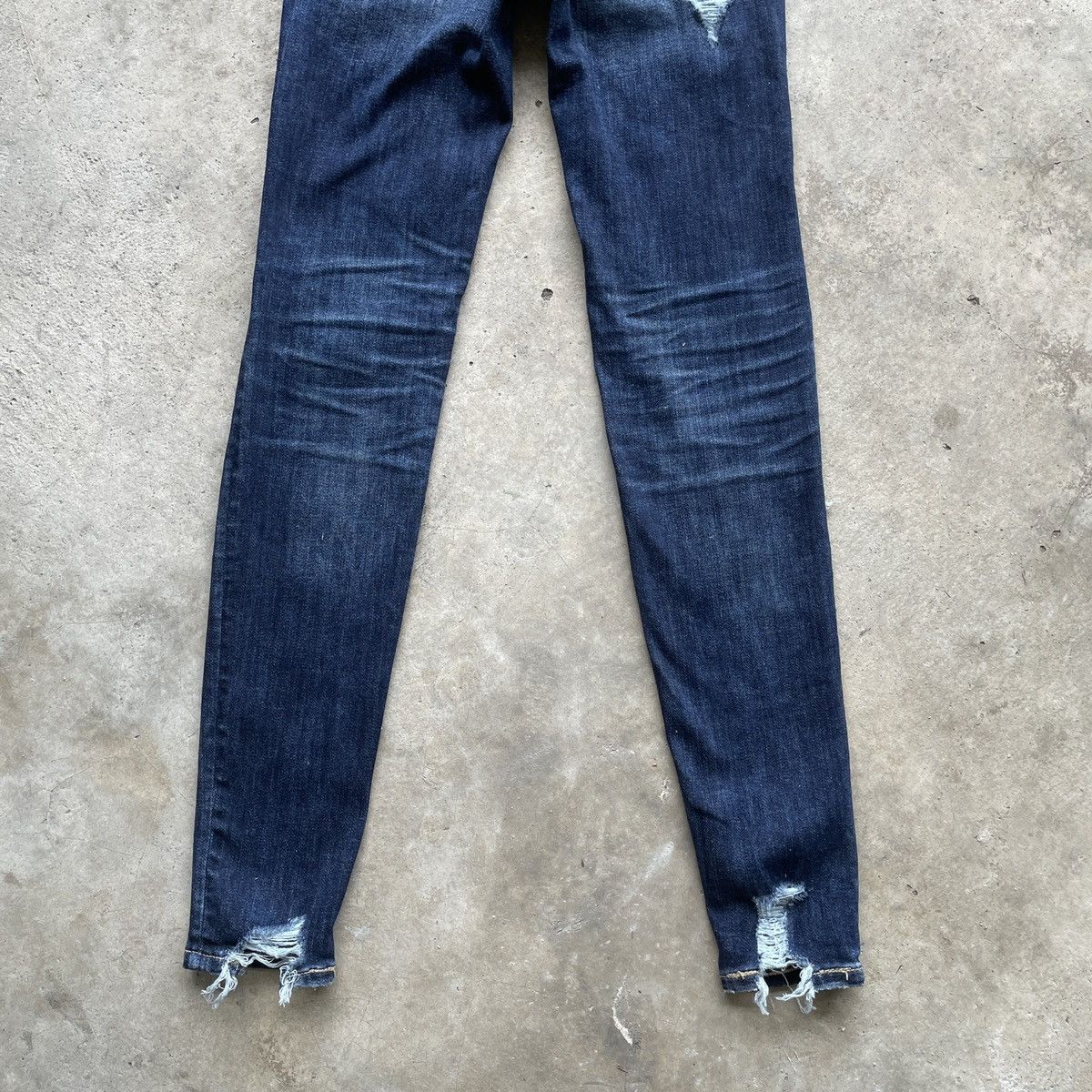 American Eagle Outfitters × Vintage Vtg American Eagle Outfitters Distressed Denim Jeans Pants Size US 26 / EU 42 - 11 Thumbnail