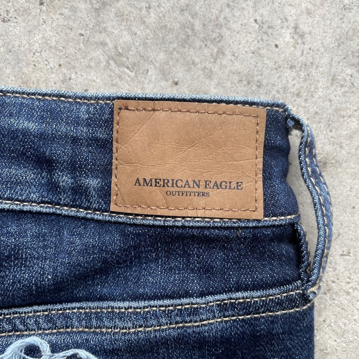 American Eagle Outfitters × Vintage Vtg American Eagle Outfitters Distressed Denim Jeans Pants Size US 26 / EU 42 - 10 Thumbnail