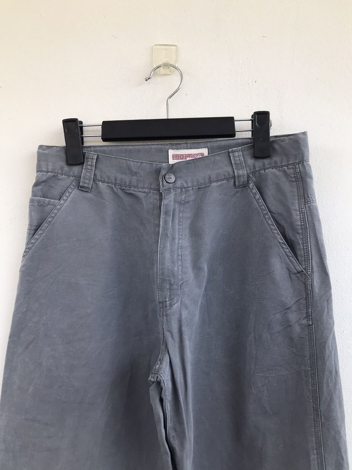 Quiksilver Vintage Quiksilver cargo carpenter pants Size US 30 / EU 46 - 3 Thumbnail