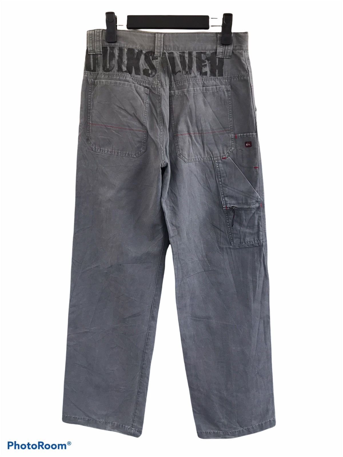 Quiksilver Vintage Quiksilver cargo carpenter pants Size US 30 / EU 46 - 1 Thumbnail
