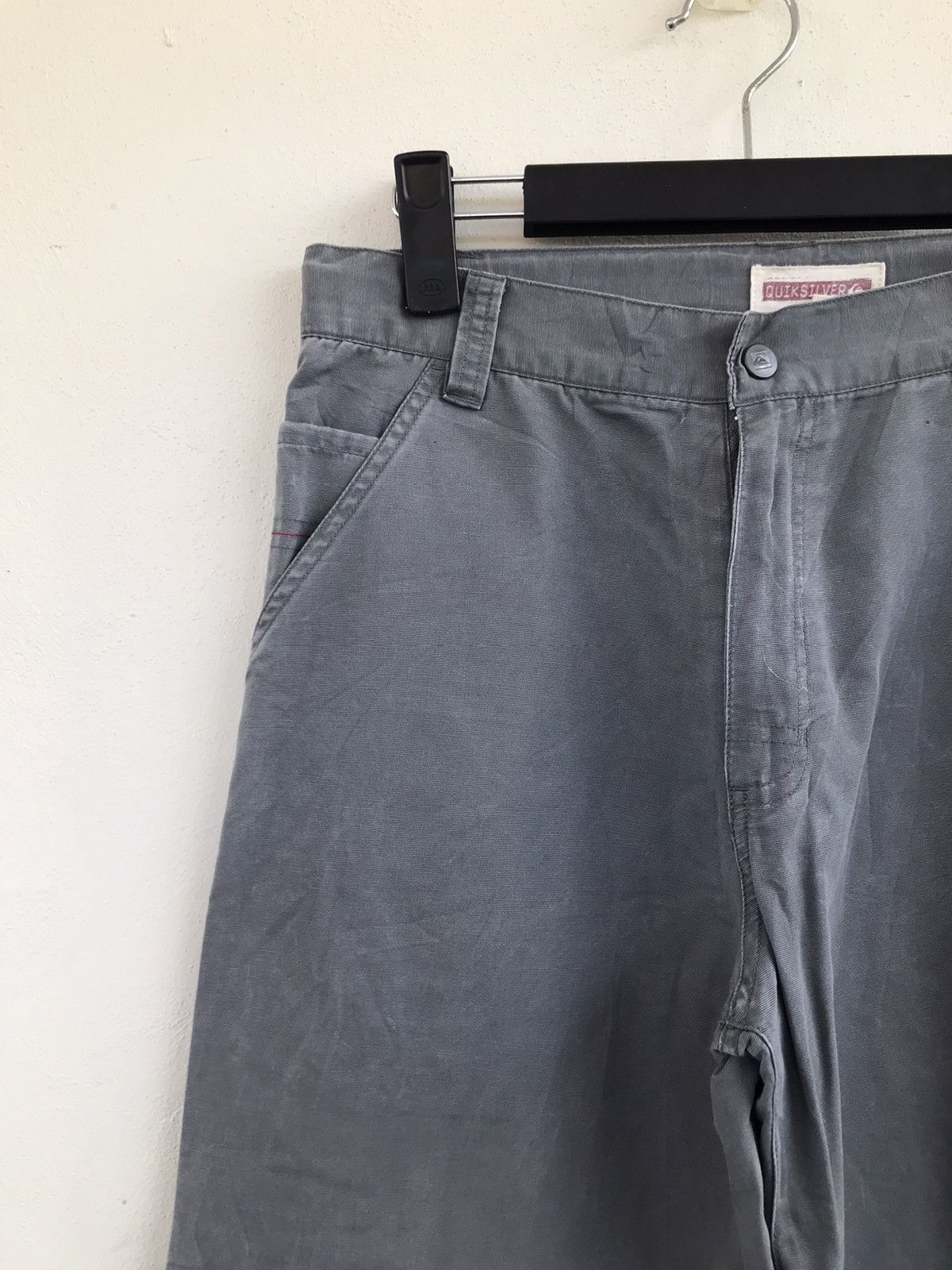 Quiksilver Vintage Quiksilver cargo carpenter pants Size US 30 / EU 46 - 5 Thumbnail