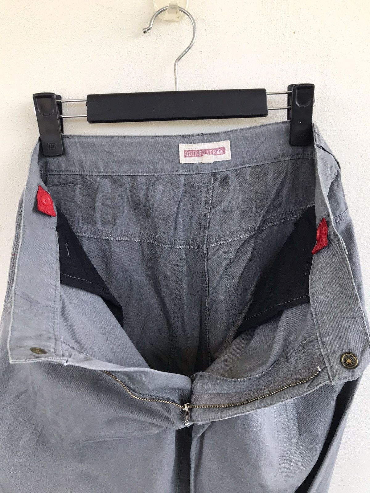 Quiksilver Vintage Quiksilver cargo carpenter pants Size US 30 / EU 46 - 17 Thumbnail